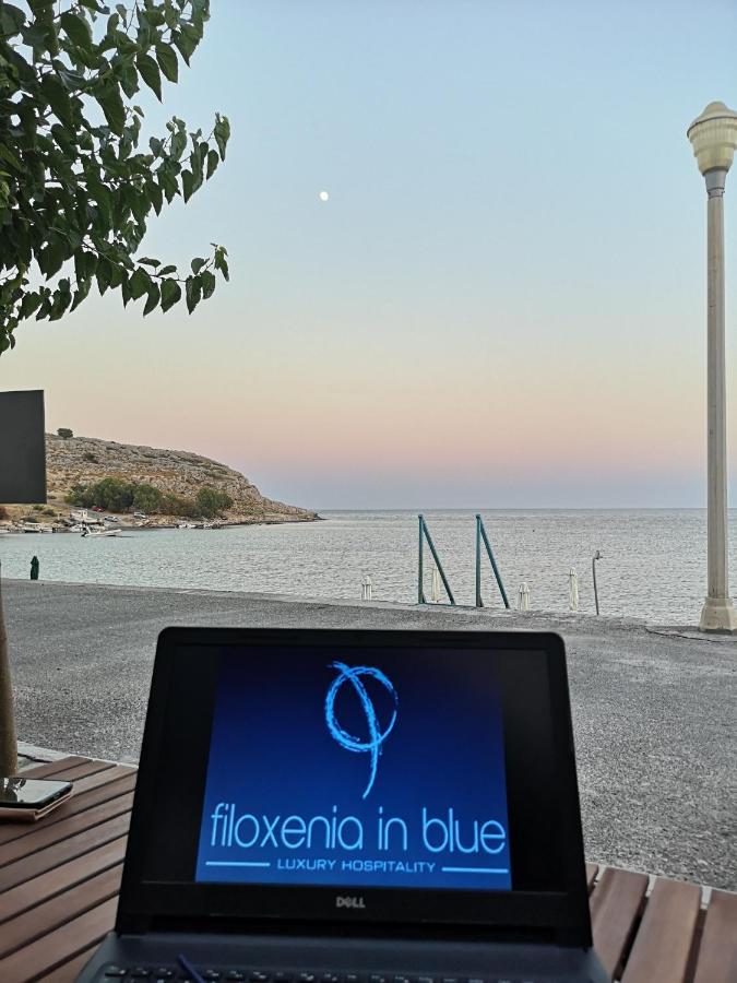 Villa Relax Seaside House CCharaki Exterior foto