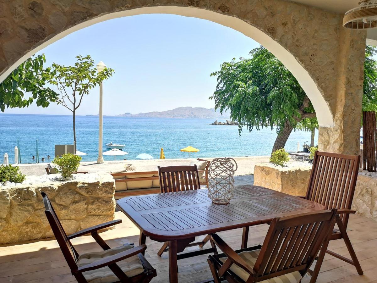 Villa Relax Seaside House CCharaki Exterior foto